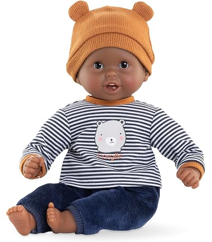 Corolle - Mon Premier Poupon, Bébé Calin Marius, 9000100480, Gris, 30 cm pas cher