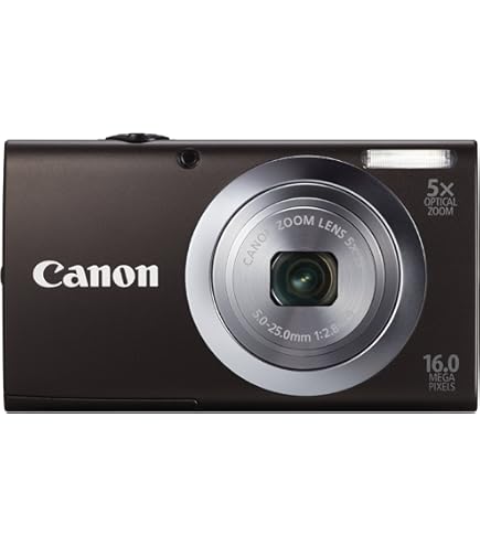 Canon PowerShot A2400 is 16.0 MP Digital Camera with 5X Optical
