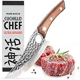 Matsato Japanese Stainless Steel Professional Chef Knife | 10.9 in. For fruit, vegetables and meat. Hand wash, not dishwasher