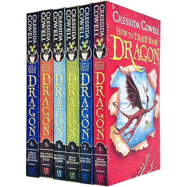 How to Train Your Dragon 8 Books Collection Box Set by