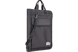 MEINL Cymbals Stick Sling Bag - Tasche mit 11 verschiedenen Innenfächern für Drumsticks, Mallets oder Brushes - schwarz (MSSB)