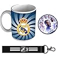 woopme Real Combo Kit For Boys Girls Madrid Fans | Football Lovers | Combo Gift Kit