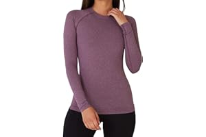 TCA SuperThermal Maglia Termica Donna Sportiva - Maglietta Manica Lunga Invernale - Magliette Termiche - Maglie Invernali - Intimo Termico Tecnico Sci - Maglia Intima QuickDry