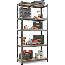 Panana 5 Tier Shelving Unit Garage Shelving Storage Shelves 1.8m - View #3