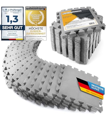 Nicoman Laufbandmatte 15mm - Hochdichte Anti-Vibrationsmatte Für Fitnessgeräte