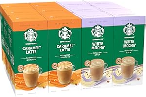 STARBUCKS Pack Variété Spécialités Instantanées Gourmandes 12 x 5 (60 Sachets)