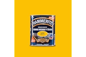 Hammerite Esmalte Liso Brillante, Amarillo, 750 ml (Paquete de 1)