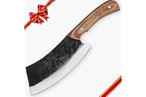 Hobby Hut HH-328, Coltello a Lama Fissa, Coltello da Caccia in Acciaio al Carbonio 1095 Personalizzato Fatto a Mano da 25,4 cm con Fodero, Coltello a Lama Fissa, Manico in Legno Pakka