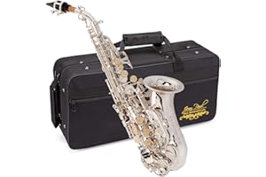Jean Paul USA Soprano Saxophone, Silver (SS-400SP)