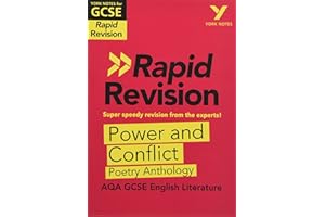 York Notes RAPID AQA GCSE (Revision Guide) Power and Conflict Poetry Anthology - for 2026, 2027 exams: Study Guide