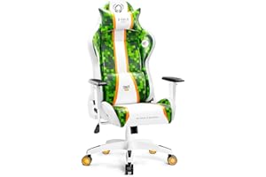 DIABLO Sedia Gaming Ergonomica X-One 2.0 | Poltrona Gaming Bambini con Braccioli Regolabili, Supporto Lombare, Funzione di Inclinazione | Sedia Gamer Cameretta, Gaming Chair | Kids (S) | Craft
