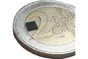 VOLTEVA NFC Micro Tag 3x3 mm (10 Stück) 48 Byte Speicher - kompatibel mit iPhone Kurzbefehle iOS App Homekit | Android Smart Home Apps | für Kennzeichnung & Infos 3D-Druck, Modellbau, Autoteile, Geocaching