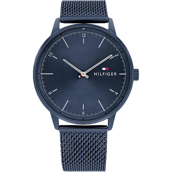 Tommy Hilfiger Analog Blue Dial Men's Watch - TH1791453 : Amazon
