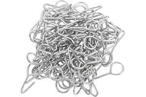 VORCOOL Cubierta de Asiento de Automóvil Ganchos 100Pcs Vehículo Cojín de Asiento Cojín de Fijación Auto Interior Instale Asiento Fundas Herramienta de Fijación