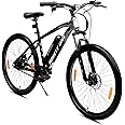 NINETY ONE E-Drago | Electric Cycle | 7.8Ah Battery |27.5 T | Front Suspension 80mm | ‎250Watts | IP65 BLDC Motor | 85% pre-Assembled | 2 Years Battery Warranty | Black Grey