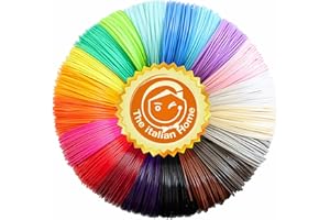 ‎THE ITALIAN HOME The Italian Home® 3d stift zubehör, 20 Farben 3d stift filament von je 5M / 100M insgesamt, (3 fluoreszierend)