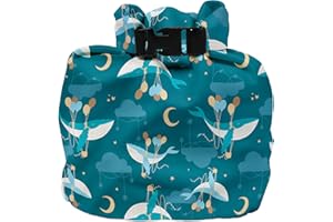 Bambino Mio, Out & About Wet Bag - Travel, Waterproof, Reusable Nappy Storage Bag, Sail Away