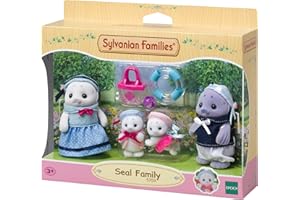 Sylvanian Families - 5759 Famiglia Foca - Set da gioco per case delle bambole