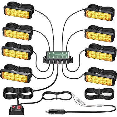Bestsellers: De beste items in Waarschuwings- en noodverlichting voor auto's op basis van de aankopen van -klanten