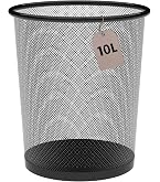 HomCom Cestino dei rifiuti rotondo in acciaio inox con sensore 30L