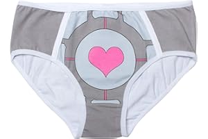 JINX Portal2 Damen Unterhosen Cube - Grau - Groß