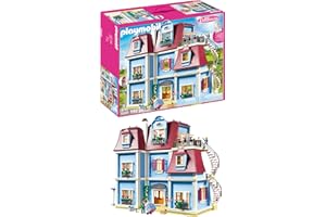 PLAYMOBIL Dollhouse 70205 Duży Domek dla Lalek, od 4 Lat