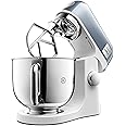 Kenwood kMix Stand Mixer for Baking, Stylish Kitchen Mixer with K-beater, Dough Hook and Whisk, 5L Stainless Steel Bowl, Removable Splash Guard, 1000 W, Editions Blue