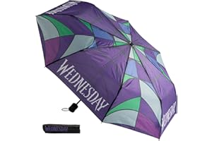 Undercover - Paraguas plegable - Paraguas de bolsillo con funda protectora - 94 cm de diámetro - Ligero e ideal para las manos de los niños