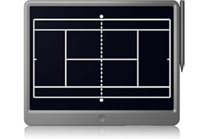 ‎TUGAU TUGAU LCD Elektronisch Coach Tactical Board Basketball, Fußball, Hockey, Baseball, Tennis Löschbarem Coach Zeichenblöcke für Taktische Anleitungen und Trainingstools vor dem Spiel