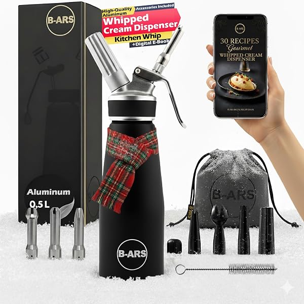 Set De Buses Et Aiguilles Pour Siphon à Chantilly – Acier Inoxydable, Pour Mousses Et Crèmes Maison