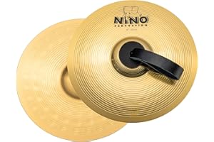 NINO Percussion Cymbal MS63 Messing - 10"