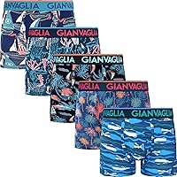 Xaanelr Boxershorts voor heren, onderbroeken, bamboe, viscose, ondergoed, retroshorts, verpakking van 4 of 8 stuks, S-3XL, S Xaanelr Boxershorts voor heren, onderbroeken, bamboe, viscose, ondergoed, retroshorts, verpakking van 4 of 8 stuks, S-3XL, S