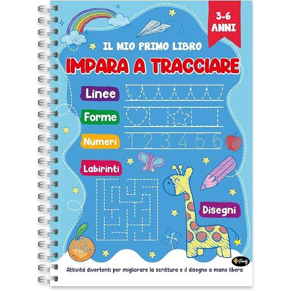 Set 4 Quaderni Magici Riutilizzabili Per Bambini - Scrittura Lettere, Numeri, Disegno, Penna Inclusa, 3-8 Anni