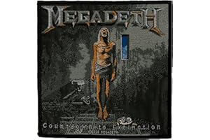 DETONTSAI Megadeth COWNTDOWN TO EXTINCTION Aufnäher Patch Gewebt & Lizenziert !!