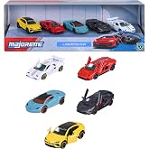 Majorette Lamborghini 5 adet araba seti, 7,5 cm, dekoratif kutu, koleksiyon, oyuncak ara&ccedil;lar, d&ouml;k&uuml;m metal resmi lisanslı 3 ya