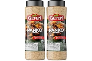 Gefen Gluten Free Panko Bread Crumbs, 350g (Pack of 2) | Great for Gluten Free Breading and Stuffing | Kosher for Passover