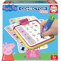 Educa Conector Junior – Juego Educativo De Preguntas Y Respuestas, Más De 200 Preguntas, Formato Pocket, Con Boli Sabio, Para Niños De 3 A 5 Años