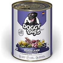 DOGGY Dog Paté Agnello Sensitive - 6 Lattine Da 800g, Senza Cereali, Con Olio Di Salmone - Foto 4