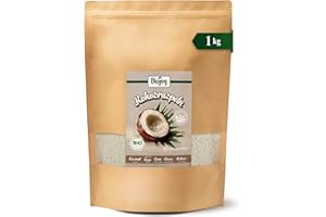 ‎BIOJOY Biojoy BIO-Kokosraspeln (1 kg), getrocknet und ungeröstet, Kokosflocken
