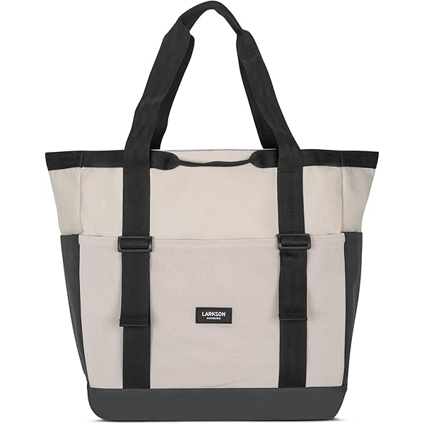 LARKSON Linn strandtas voor dames en heren, grote strand, zwembad, tote