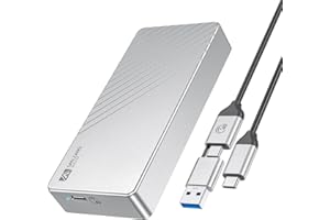 SAN ZANG MASTER para Thunderbolt 3 (40Gbps) M.2 NVMe SSD Carcasa Compatible con Thunderbolt 3/4 USB 4/3.2/3.1/3.0 Tipo C, SANZANG 40Gbps M.2 SSD Carcasa para 2280 M-Key (B+M Key) NVMe SSD, hasta 2700 MB/s