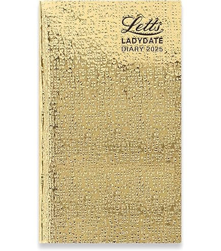 2026 Diary Letts Of London Ladydate Mini Pocket Week To View Gold TLADYG | BIG W