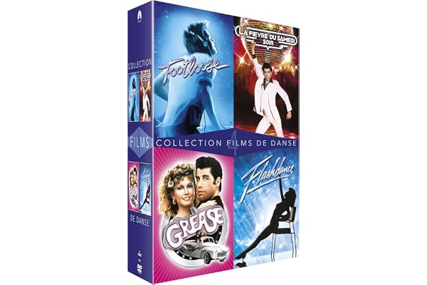 Paramount Collection Danse : Footloose + La fièvre du samedi soir + Flashdance + Grease