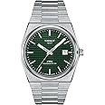 Tissot Mens PRX Powermatic 80 316L Stainless Steel case Automatic Watch, Grey, Stainless Steel, 12 (T1374071109100)