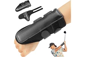 LELE LIFE Lot de 2 sangles de poignet de golf, aide à l'entraînement au swing de golf, entraîneur de correction de swing de golf, équipement d'entraînement d'alignement des gestes pour débutants en