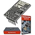 AZDelivery ESP8266 ESP-01S Serial Wireless WLAN WiFi Transceiver Module 1MB Flash 80MHz Compatible with Arduino and Raspberry Pi including E-Book!
