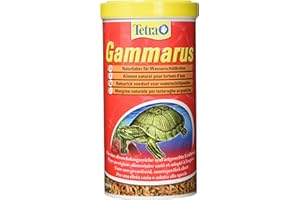 TETRA - Gammarus - Complément Alimentaire Naturel - Pour Tortues d'Eau - Avec Couvercle Doseur - 1 Litre