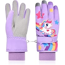 Guanti Da Sci Bambini Impermeabili - Termici E Antivento Per Neve E Sport Invernali - Foto 11