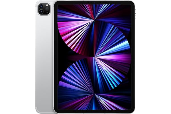 2021 Apple iPad Pro (11-pulgadas, Wi-Fi + Celular, 128GB) Plata (Reacondicionado)