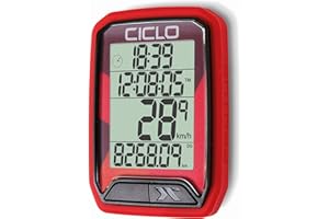 ‎CICLOSPORT CICLO PROTOS 113 verkabelter Fahrradcomputer, mit 13 Funktionen